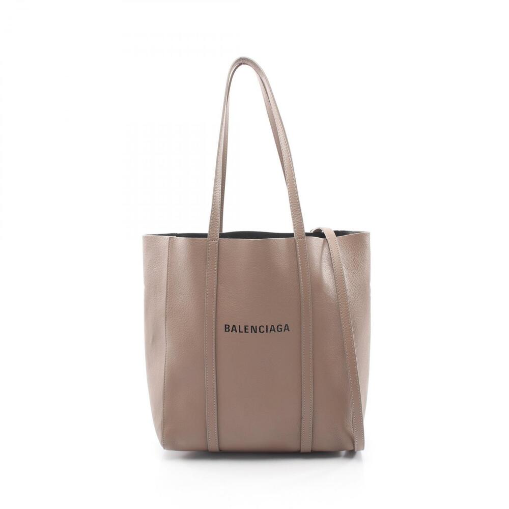 Balenciaga Everyday Tote Bag Leather Beige Cream